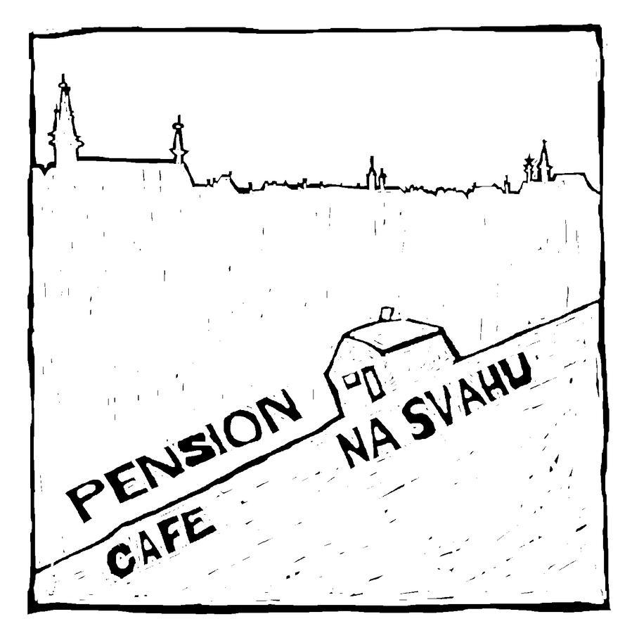 Penzion Cafe Na Svahu Cheb Kültér fotó