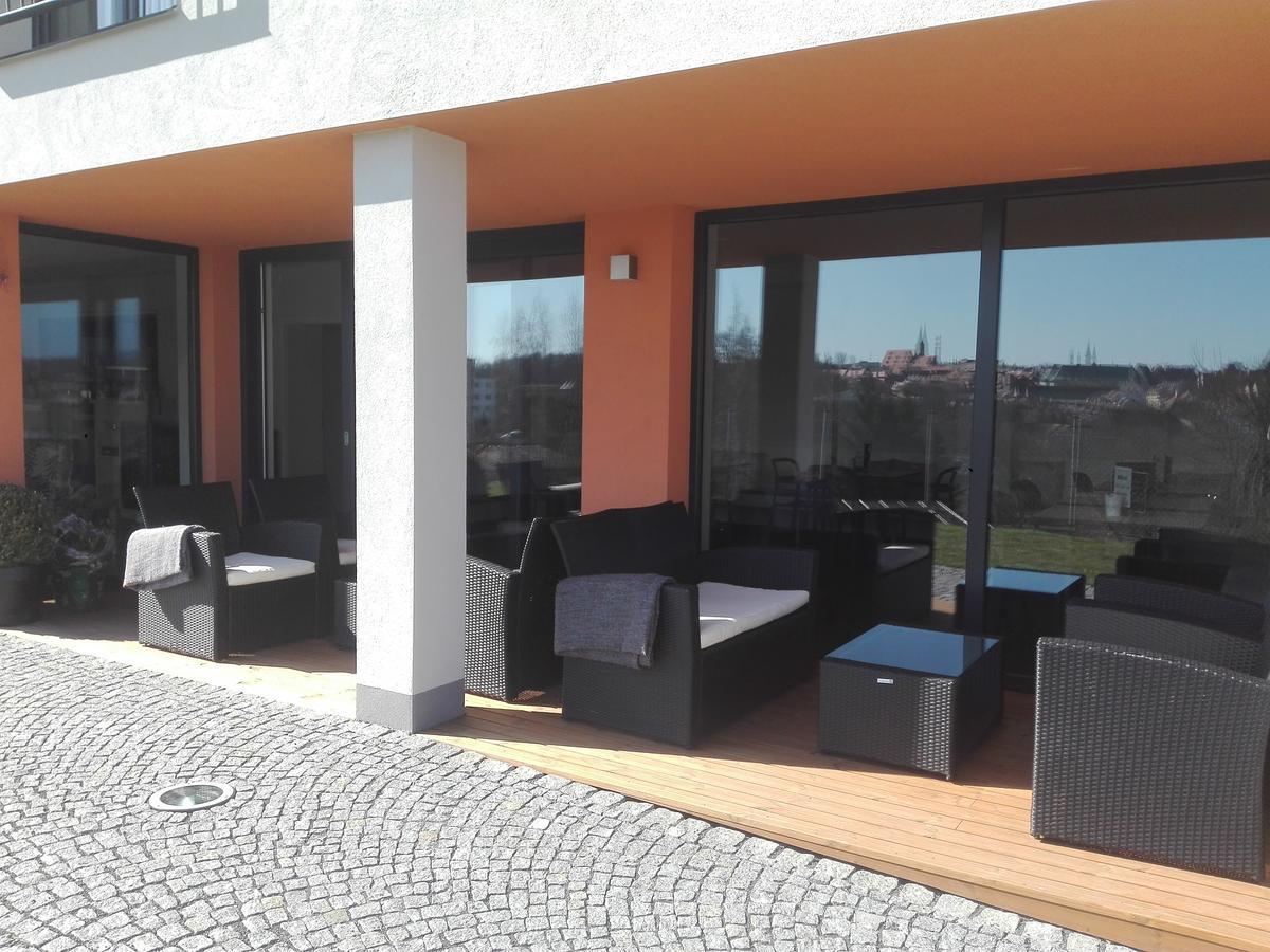 Penzion Cafe Na Svahu Cheb Kültér fotó